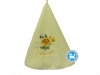 100%cotton embroiedery round towel