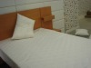 100% cotton fabric bed sheet/hotel use