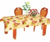 100% cotton fabric table cover