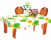 100% cotton fabric tablecloth
