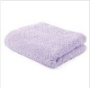 100% cotton facce towel with solid color