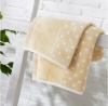 100% cotton face towel fabirc textile