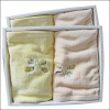 100% cotton  face towel with embroiderey