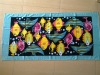 100% cotton fish reactive printed beach towel