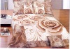 100% cotton flower pattern bedding set