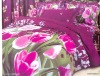 100% cotton flower pattern bedding set