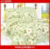 100%cotton flower pattern design 4 pcs set