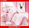 100%cotton flower pattern design 4 pcs set