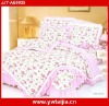 100%cotton flower pattern design 4 pcs set