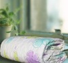 100% cotton flower quilted 3 pcs authentic bedding sets