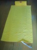 100% cotton foldable beach towel with pillow
