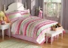 100% cotton girl's quilt bedding set