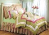 100% cotton girl's quilt bedding set