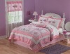 100% cotton girl's quilt bedding set