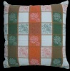 100% cotton hand woven jacquard cushion