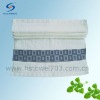 100% cotton high-quality plain dyed satin face towels
