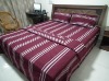 100% cotton homespun bedding set korean 4 pieces