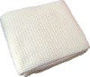 100% cotton hospital thermal cellular blanket