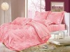 100% cotton hot sell Silk Bed Sheet Set