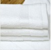 100% cotton hotel bath towel with white