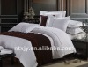 100% cotton hotel bed linen,hotel textile,luxury bedding set for 5 star hotel use