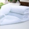 100% cotton hotel product bath towel with white color