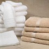 100% cotton hotel white hand towel
