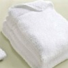 100% cotton hotel white towel