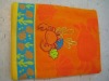 100% cotton jacquard 3D embroidery beach towel