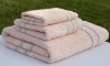 100%cotton jacquard bath towel