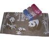 100% cotton jacquard bath towel