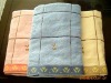 100% cotton jacquard bath towel hotel towel