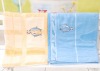 100% cotton jacquard bath towel with embroidery