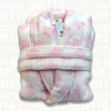 100% cotton jacquard bathrobe