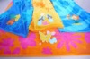 100%cotton jacquard beach towel with embroidery