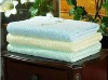 100%cotton  jacquard embroidery flower bath towel
