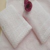 100%cotton jacquard face towel