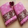 100%cotton jacquard face towel