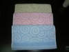 100%cotton jacquard face towel