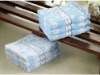 100 cotton jacquard face towel with embroidery