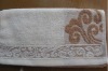 100% cotton jacquard gift face towel