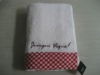 100% cotton jacquard hotel towel