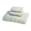 100% cotton jacquard hotel towel set