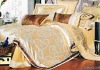 100%cotton jacquard palace satin bedding set/bedding set