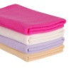 100%cotton jacquard plain color ultrathin bath towel