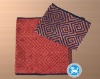 100%cotton jacquard solid color face towel