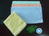 100% cotton jacquard square towel