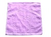 100% cotton jacquard square towel/hand towel