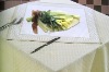 100% cotton jacquard table cloth & napkin