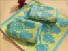 100% cotton jacquard terry face towel fabric